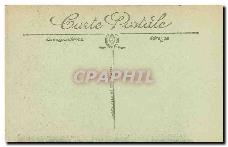 CPA Les Ruines de la Grande Guerre Reims  — Verso