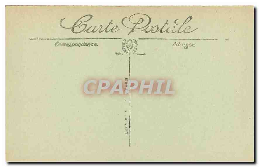 CPA Les Ruines de la Grande Guerre Reims Les Abris de la butte de tir vue vers Pommery  — Rückseite