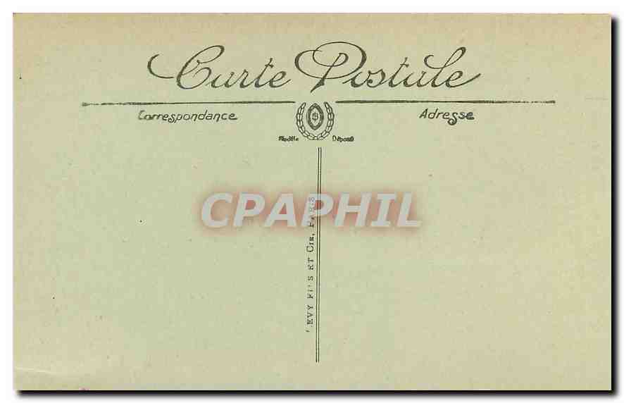 CPA Les Ruines de la Grande Guerre Reims la Porte du Chapitre  — Rückseite