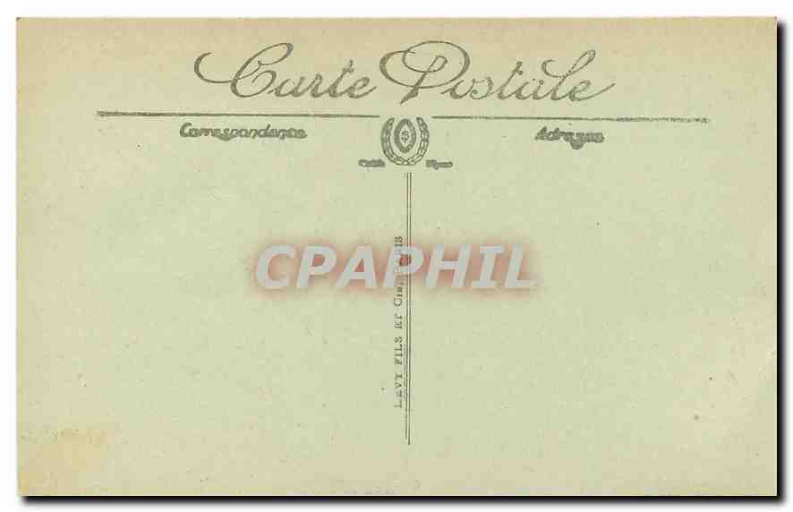 CPA Les Ruines de la Grande Guerre Reims la Rue Gambetta  — Rückseite