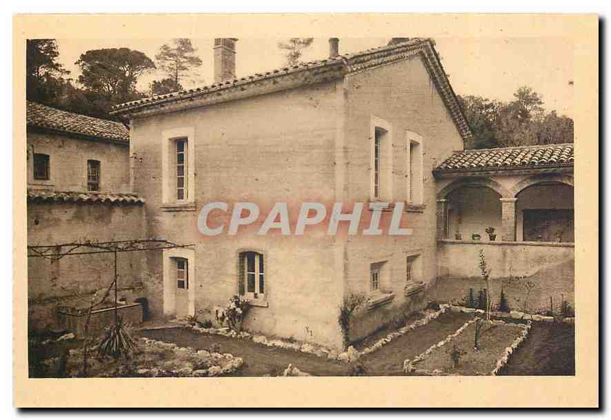 Chartreuse de Montrieux — Une cellule et son jardin — M. Audry Édit. Marseille