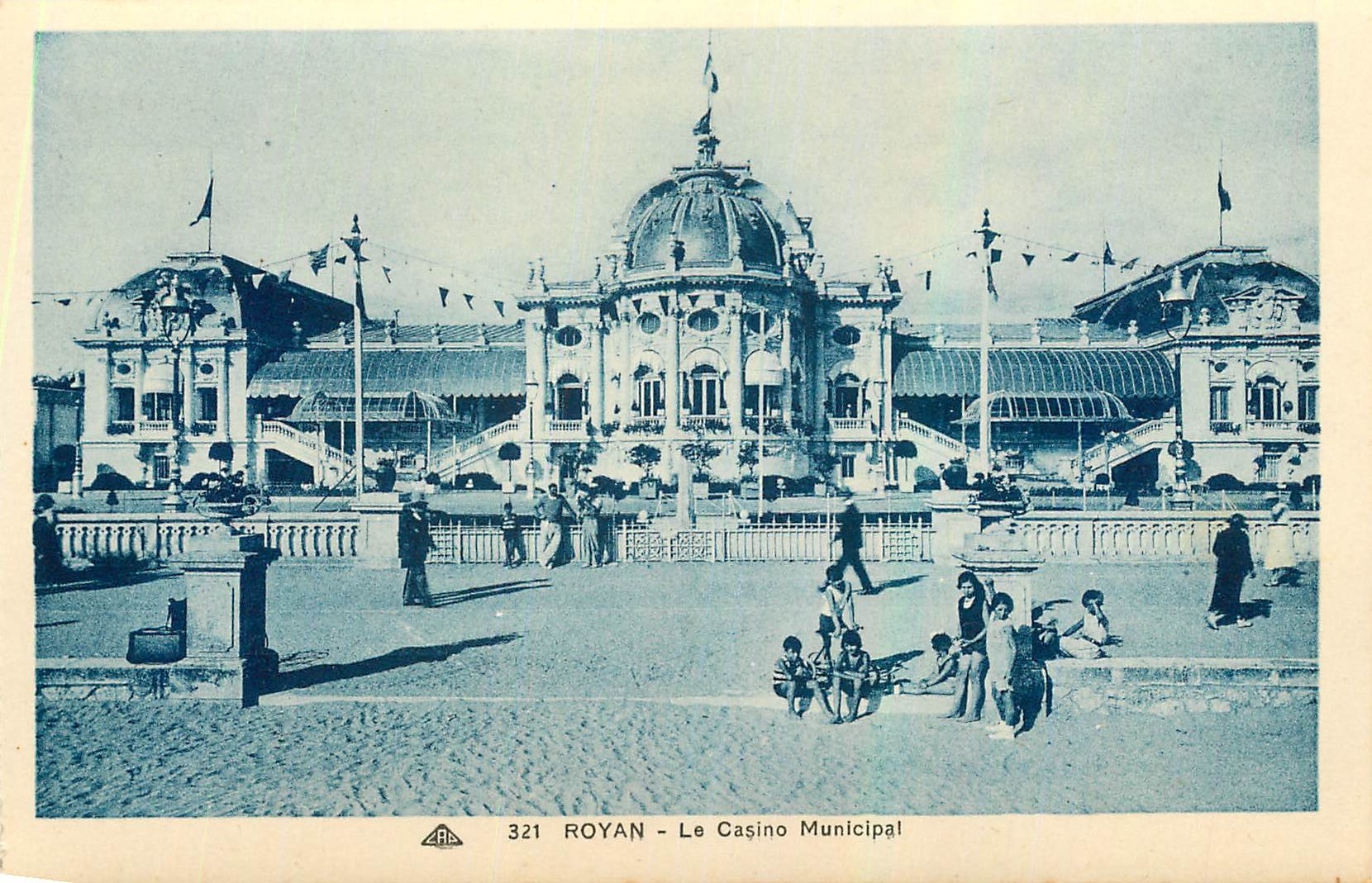 CPA Royan le Casino Municipal 