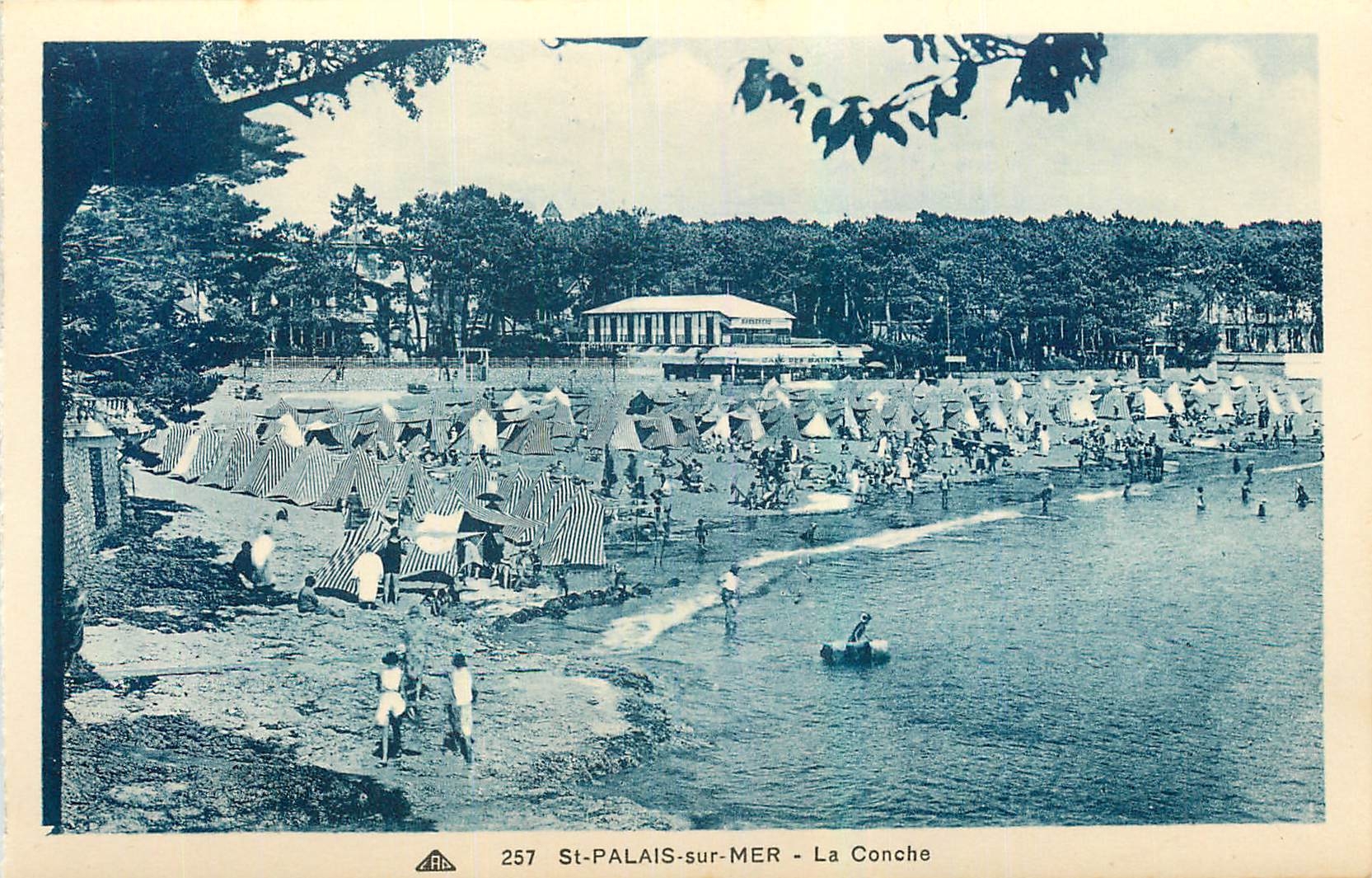 CPA St Palais sur Mer la Conche 