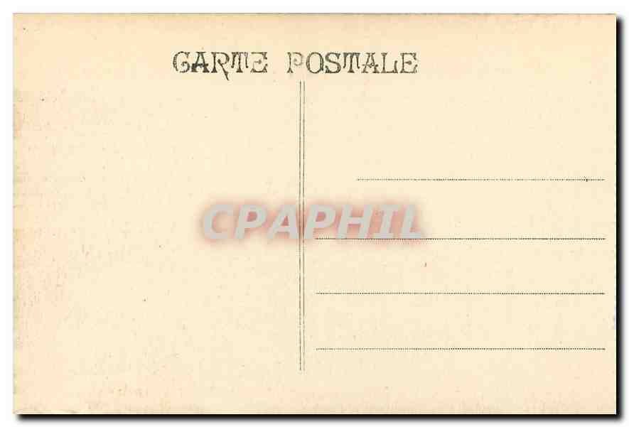 CPA Marseille Exposition Coloniale 1922 Palais de l'Algerie  — Rückseite