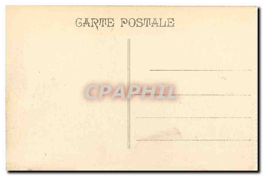 CPA Marseille Exposition Coloniale 1922 Palais de l'Indo Chine  — Rückseite