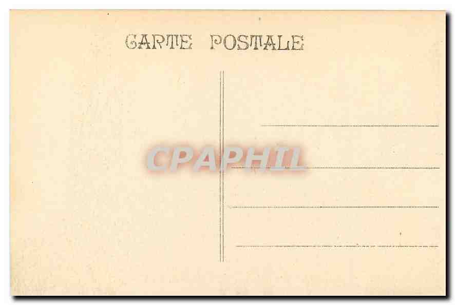 CPA Marseille Exposition Coloniale 1922 Palais de Madagascar et Statue du Generale Gallieni  — Rückseite
