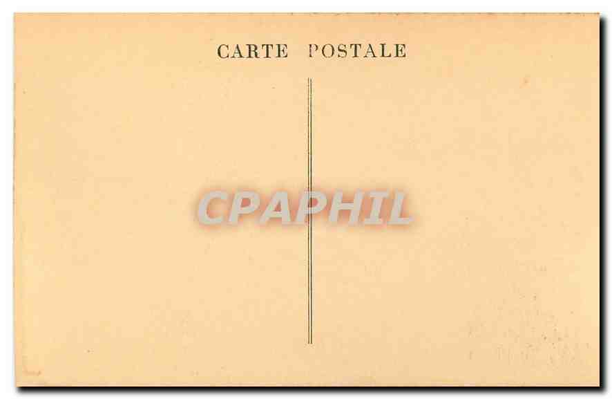 CPA Loches Vue generale vers le Chateau Royal  — Rückseite