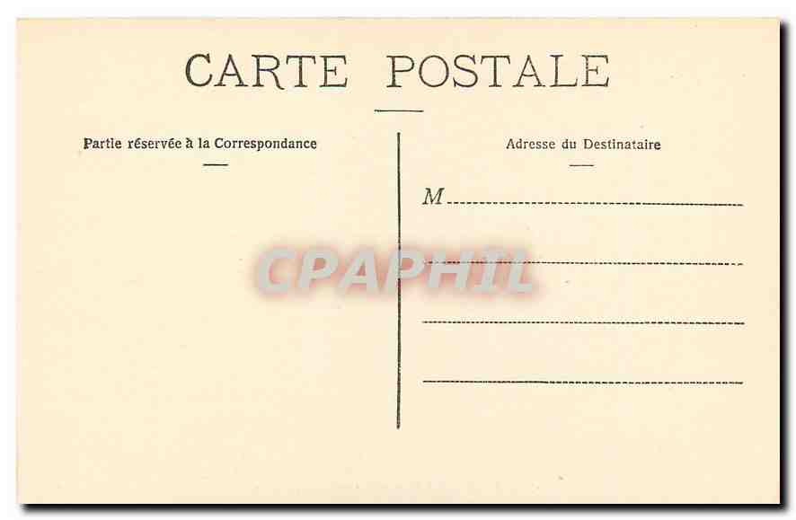 CPA Annecy Les vieilles Prisons  — Rückseite