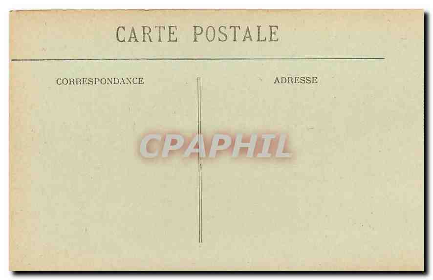 CPA Paris Avenue des Champs Elysees et les Chevaux de Marly  — Rückseite