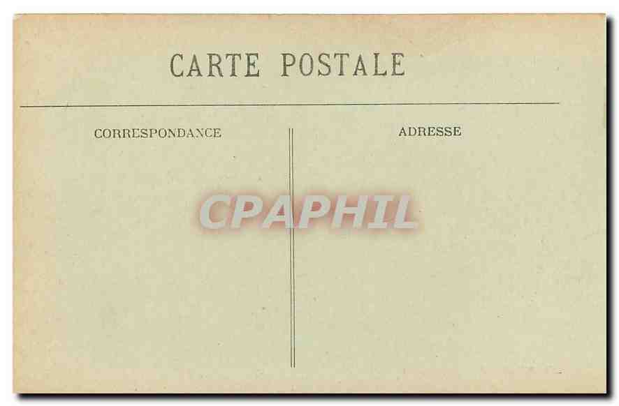 CPA Paris le Louvre et le Monument Gambetta  — Rückseite
