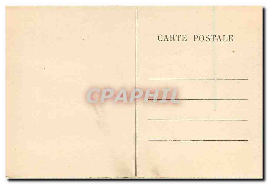 CPA L'Aven Armand Dans la Foret Vierge Les Aiguilles Geantes vues de la deuxieme plateforme  — Rückseite