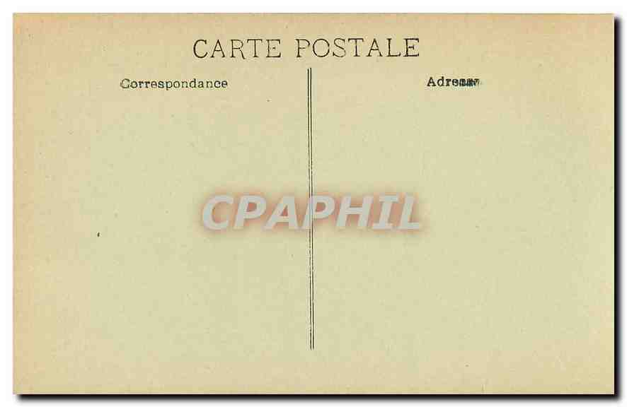 CPA Marseille L'Opera Municipal  — Rückseite