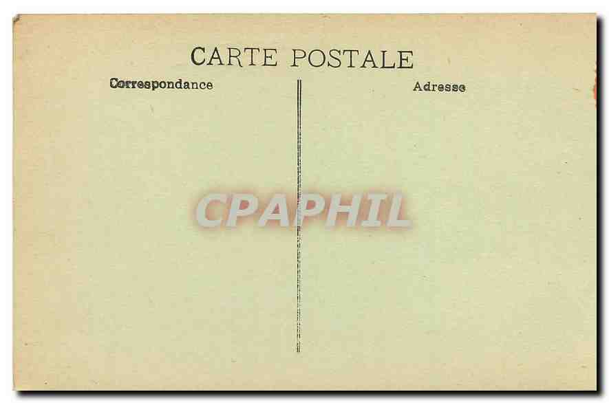 CPA Marseille La Corniche Le Vallon de l'Oriol  — Verso
