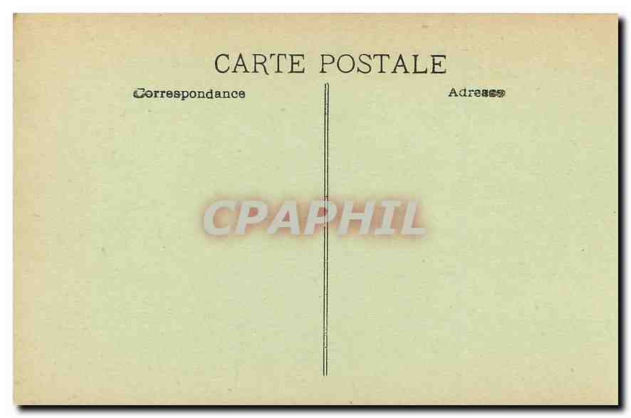 CPA Marseille La Porte d'Aix  — Verso
