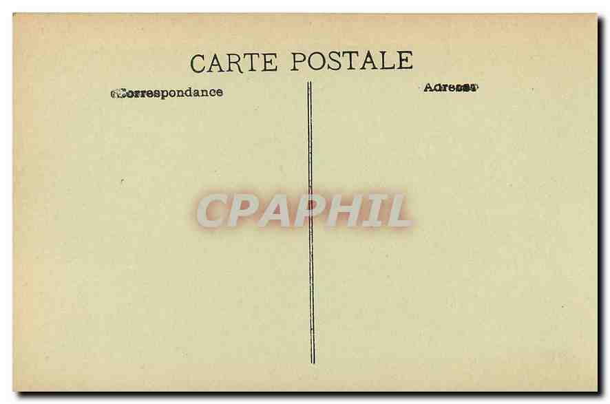 CPA Marseille La Mairie et le Clocher des Accoules  — Rückseite
