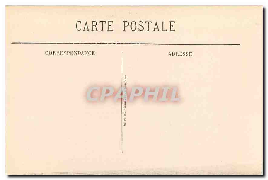 CPA Marseille Rue de la Republique  — Verso