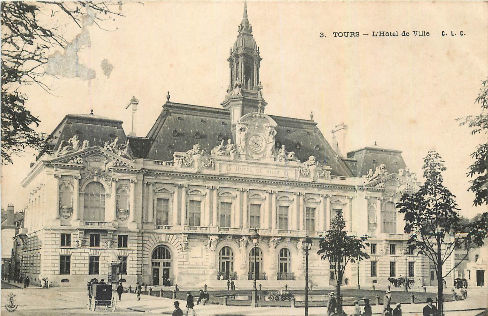 CPA Tours L'Hotel de Ville 