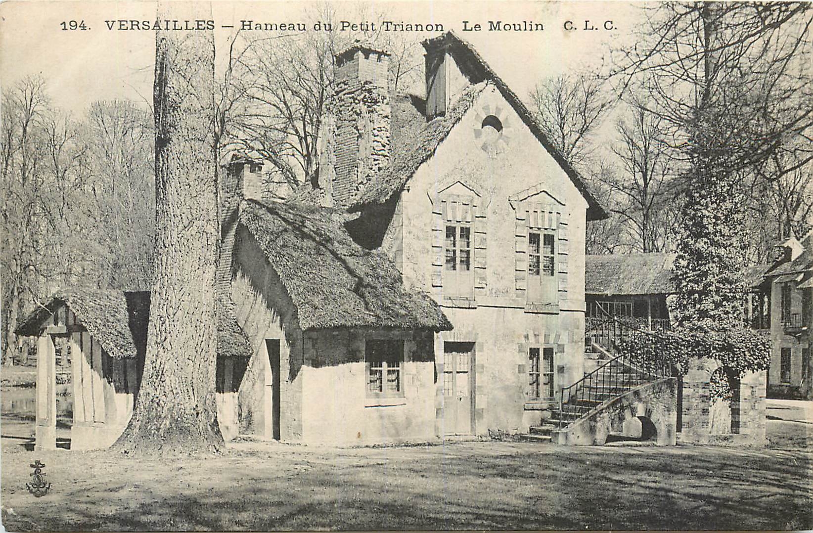CPA Versailles Hameau du Petit Trianon Le Moulin 
