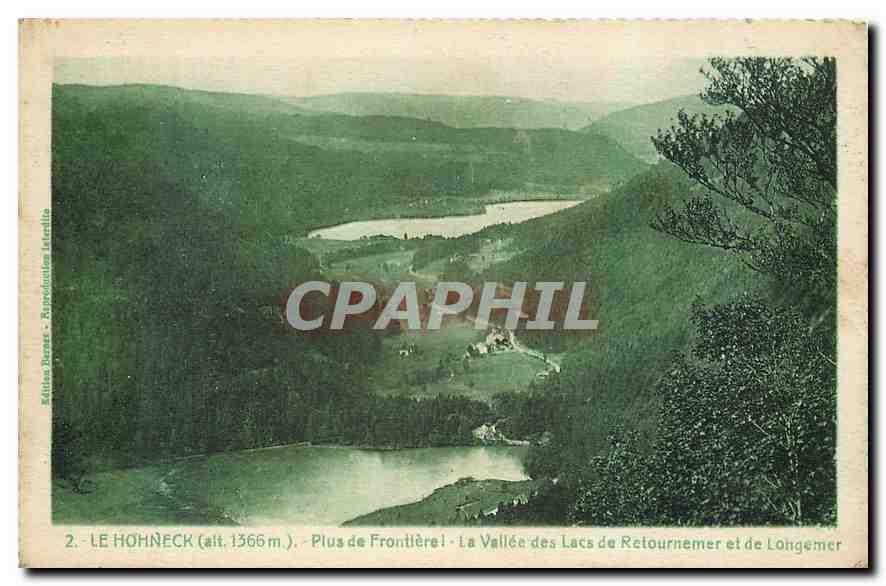 LE HÖHNECK (alt, 1366 m.) — Plus de Frontière ! — La Vallée des Lacs de Retournemer et de Longemer — Édition Kiltier Basse