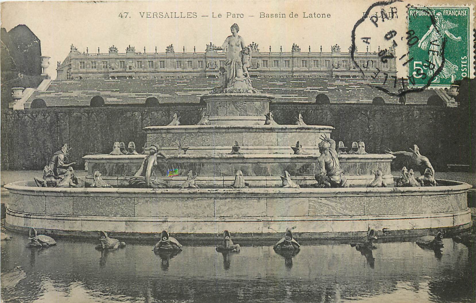 CPA Versailles Le Parc Bassin de Latone 