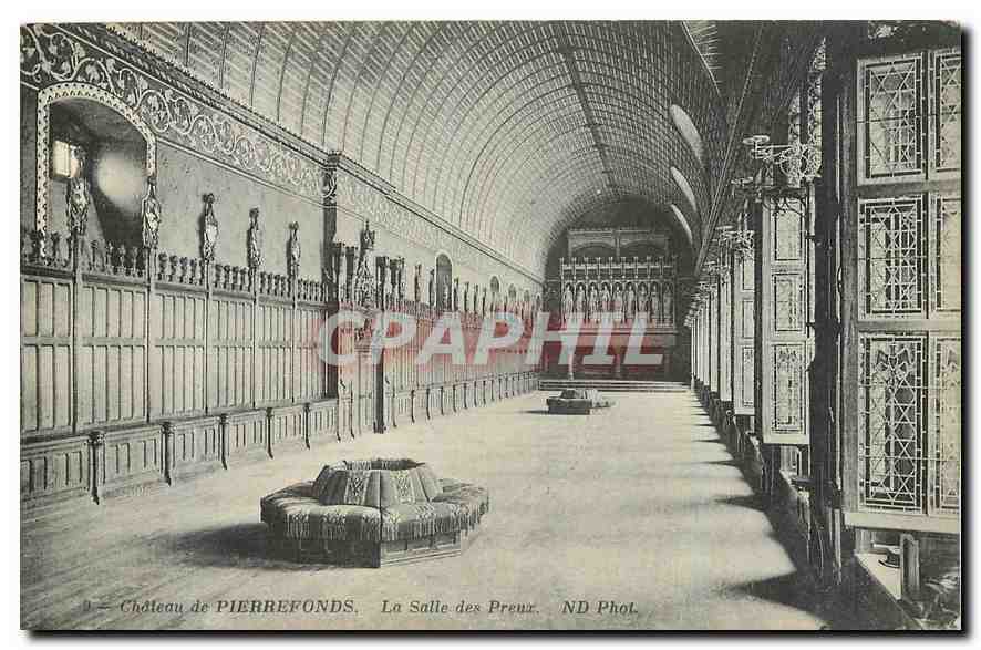 CPA Chateau de Pierrefonds La Salle des Preux 