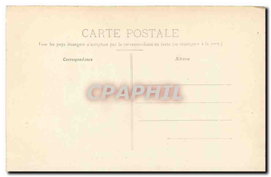 CPA Avignon Palais des Papes Galerie dite du Conclave  — Verso