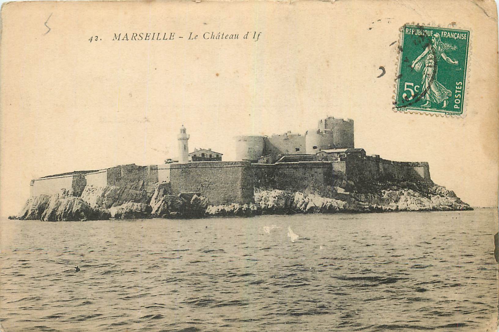 CPA Marseille Le Chateau d'If 