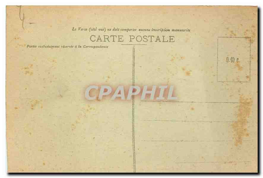 CPA Marseille Notre Dame de la Garde La Basilique et la Vigie  — Rückseite