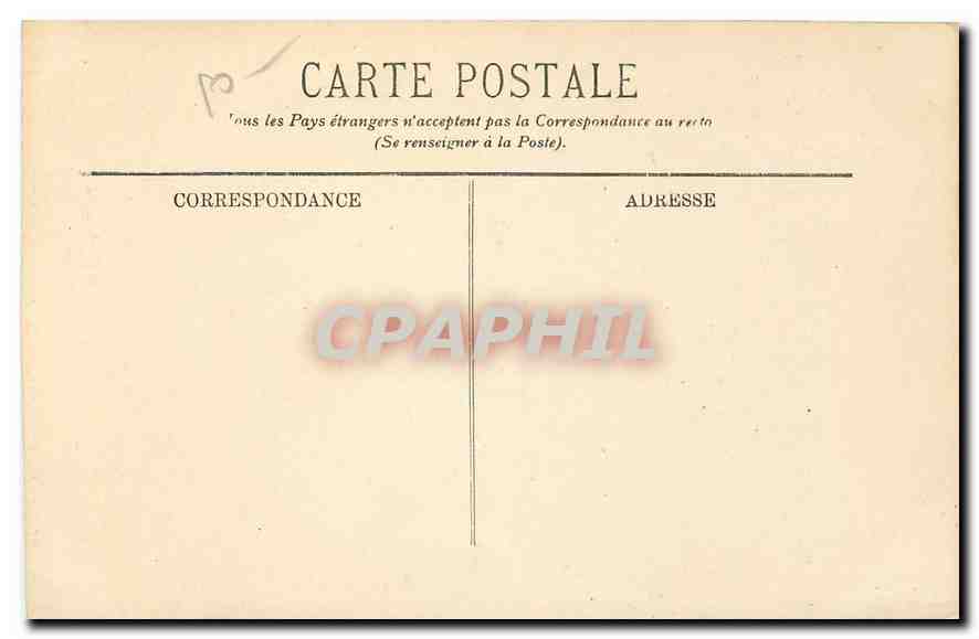 CPA Marseille Notre Dame de la Garde et l'Ascenseur  — Rückseite
