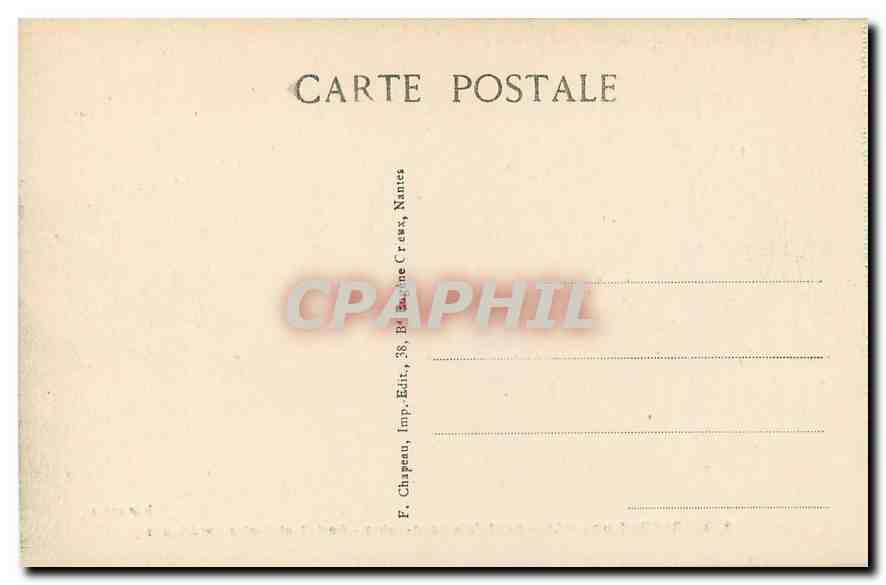 CPA Guerande Loire Inf Collegiale Saint Aubin Portail et Chaire Exterieure  — Back