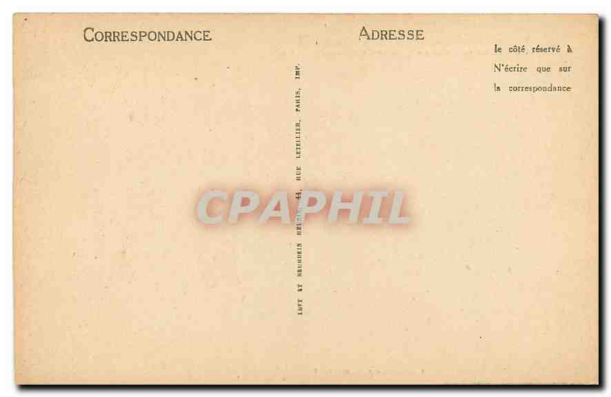 CPA La Vallee de la Semsy Monterme Thilay Le Roc de la Tour au Chateau du Diable  — Rückseite