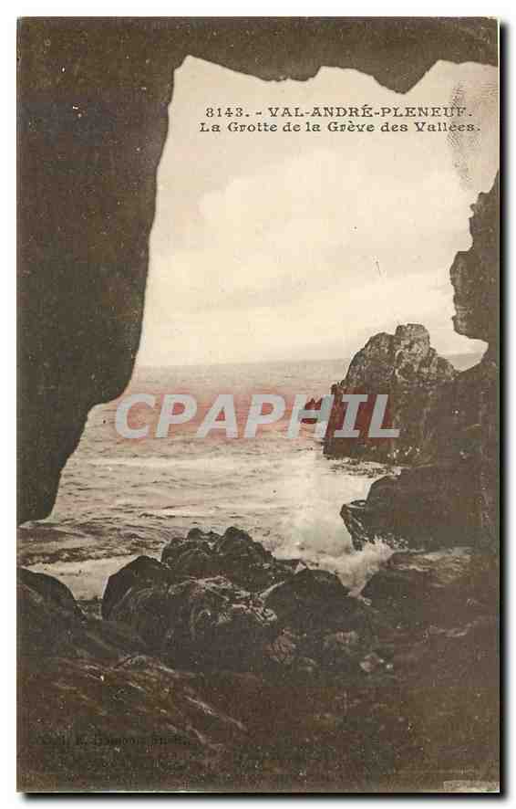 CPA Val Andre Pleneuf La Grotte de la Greve des Vallees 