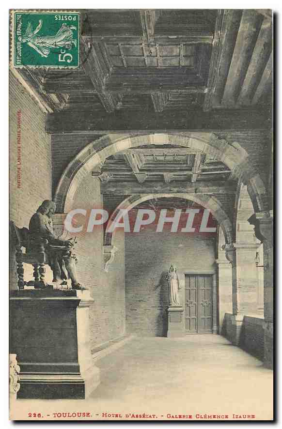 CPA Toulouse Hotel d'Assezat Galerie Clemence Izaure 