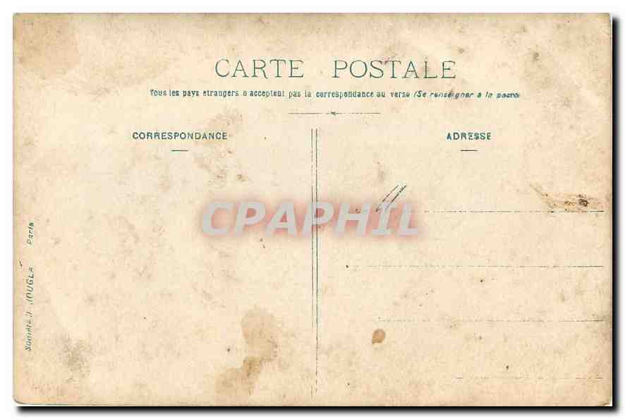 CARTE PHOTO Femme Enfants — Rückseite