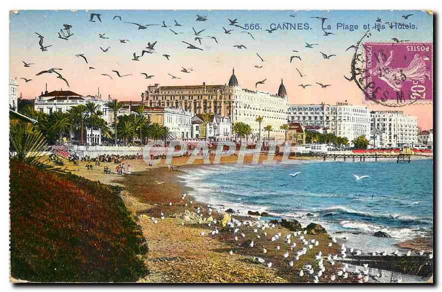 CPA Cannes La Plage et les Hotels 