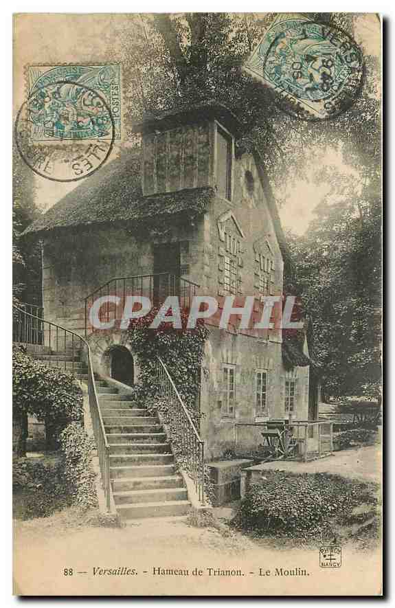 CPA Versailles Hameau de Trianon Le Moulin 