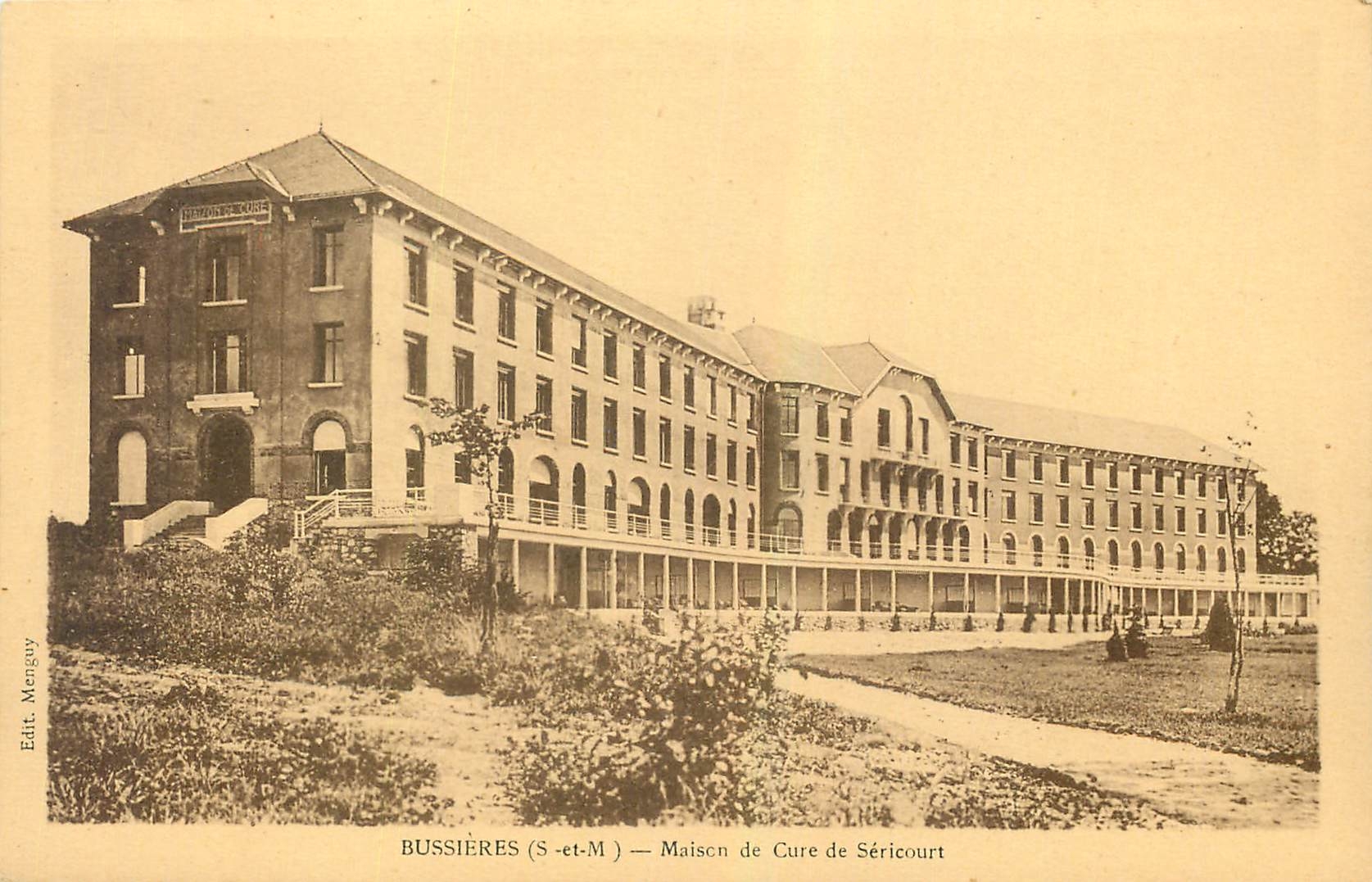 CPA Bussieres S et M Maison de Cure de Serieourt 