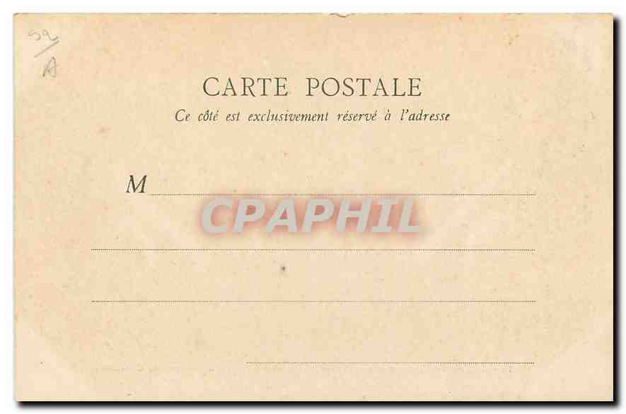 CPA Le Bois de Boulogne en Automne Du Pre Catelan a la Grande Cascade  — Rückseite
