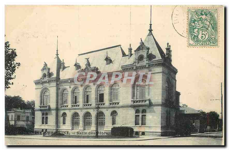 CPA Salle des Fetes Boulogne sur Seine
