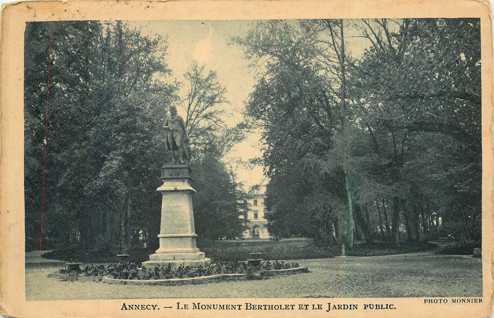 Annecy — Der Bertholet-Monument und der Öffentliche Garten — Photo Monnier