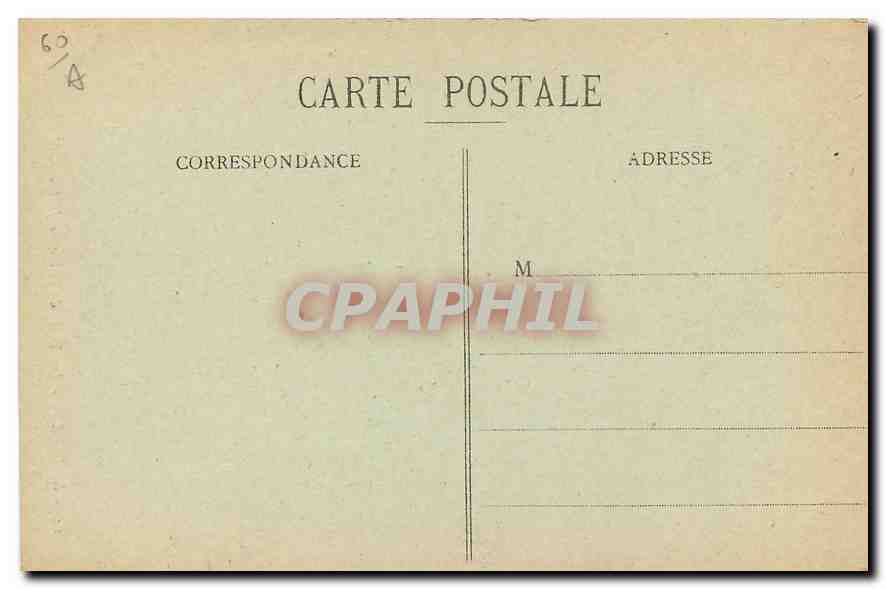 CPA Beauvais Les Tours du Palais de Justice  — Back