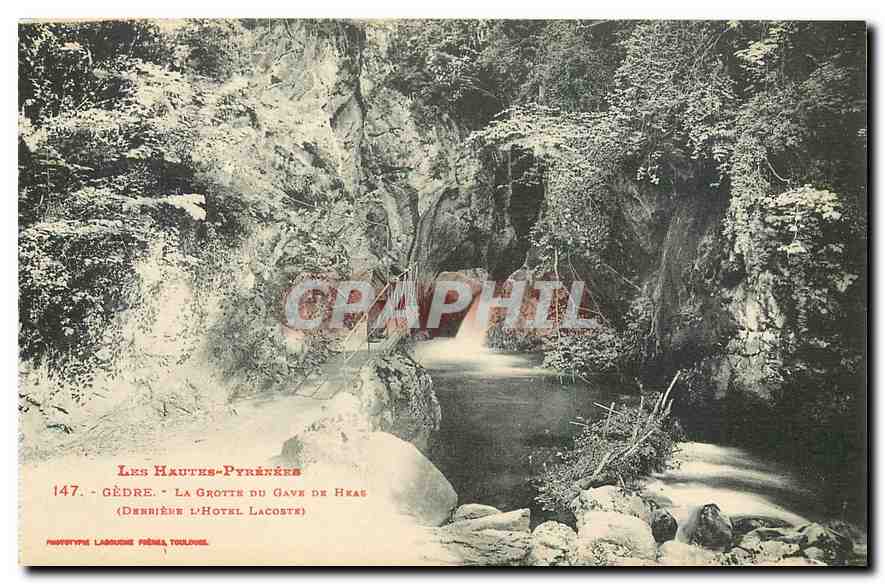 Gèdre - La Grotte du Gave de Heas — Phototype Lagouche Frères, Toulouse, n°147