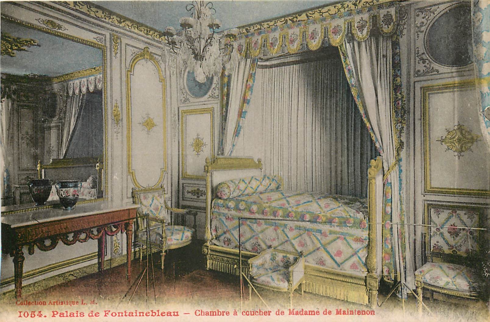 Palacio de Fontainebleau — Habitación de Madame de Maintenon