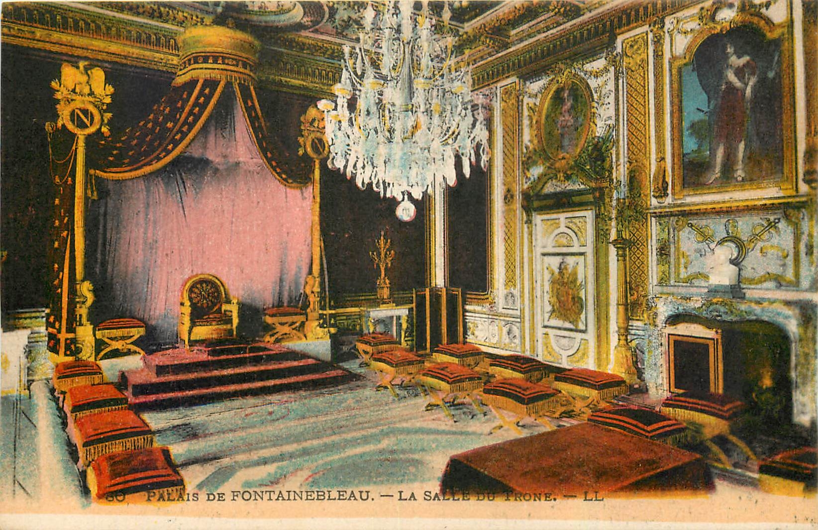 Palais de Fontainebleau — La Salle du Trône — LL
