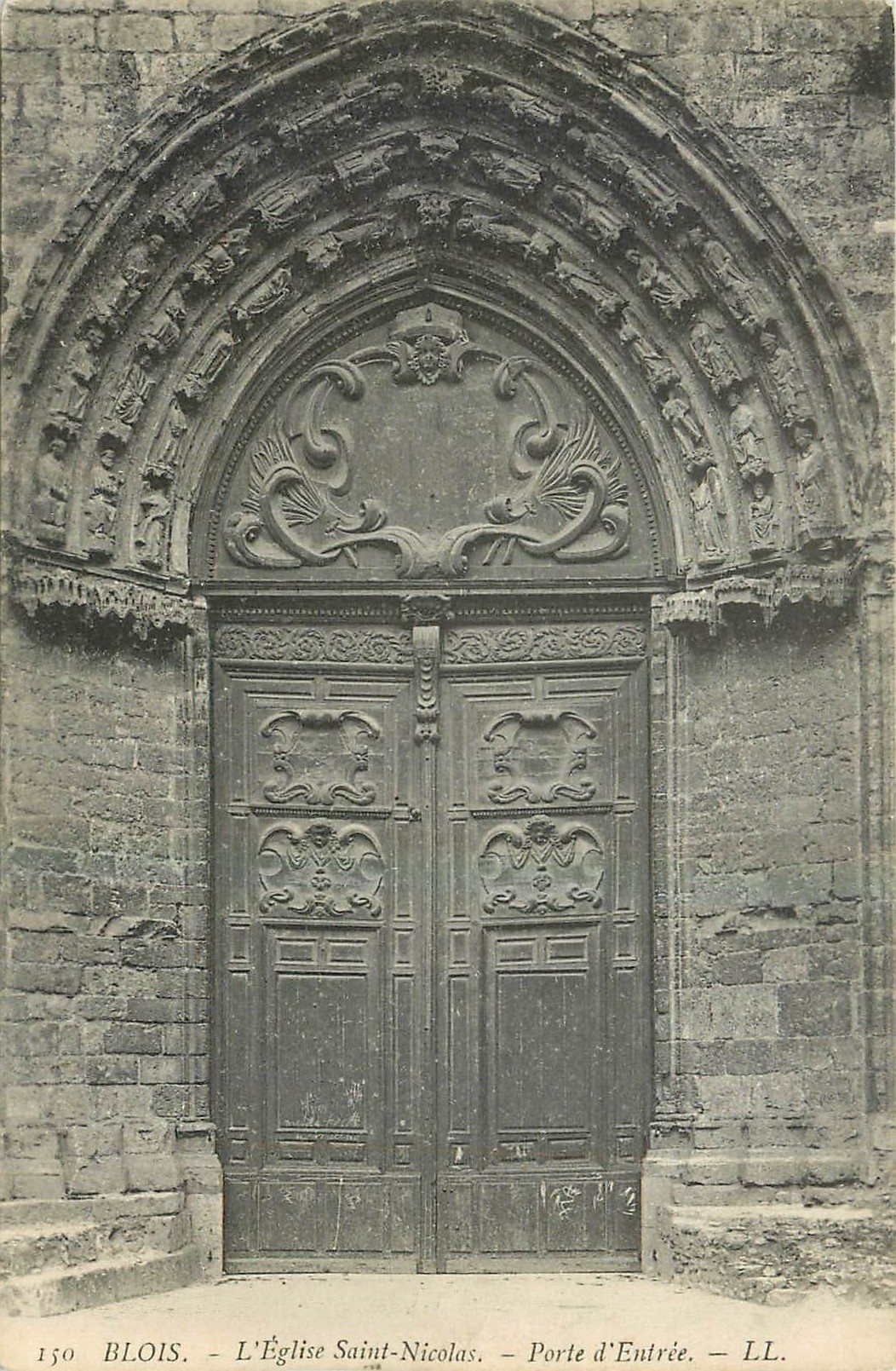 Blois - Kirche Saint-Nicolas - Eingangstor — LL