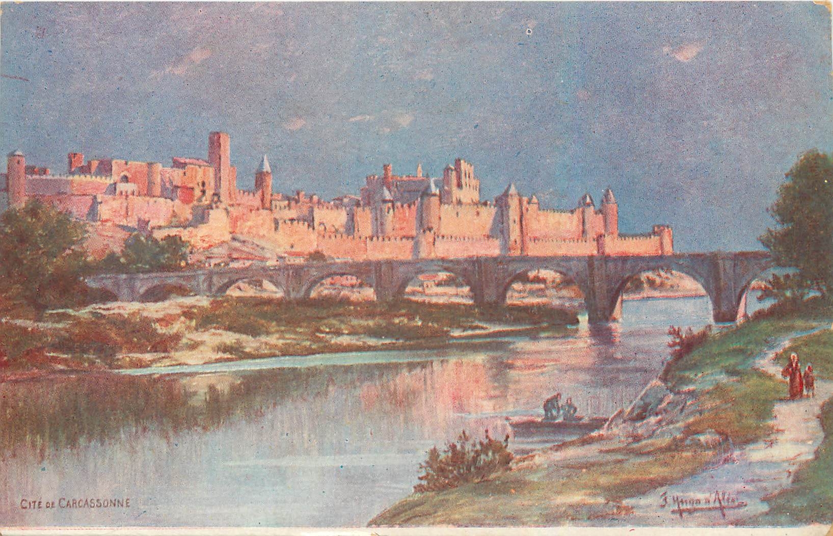 CPA Cite de Carcassonne