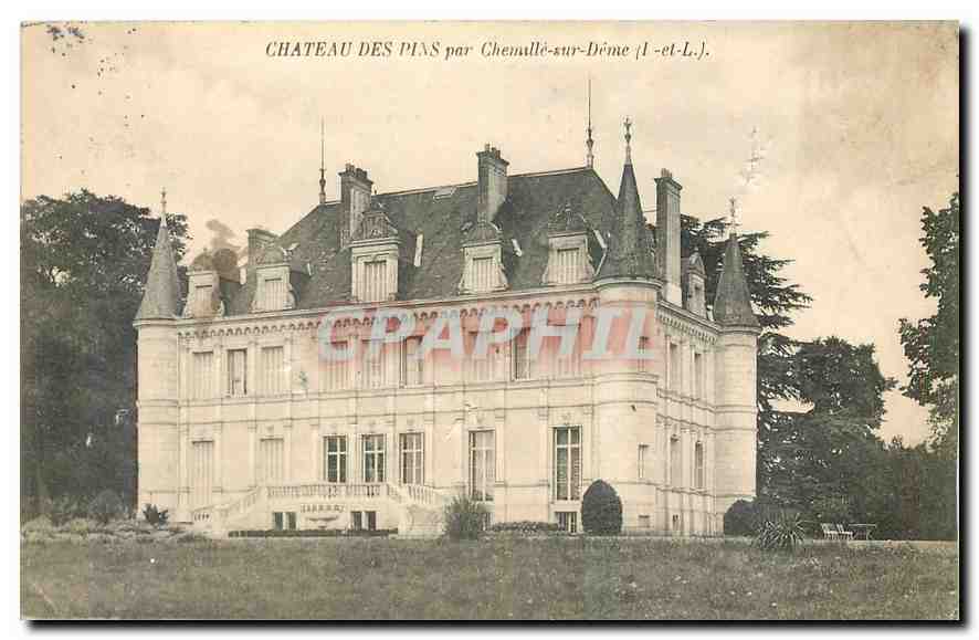 CPA Chateau des Pins par Chemille sur Deme I et L 