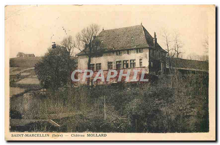 CPA Saint Marcellin Isere Chateau Mollard 