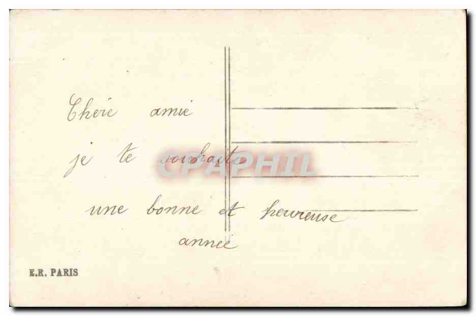 CPA Fantaisie Enfant — Verso