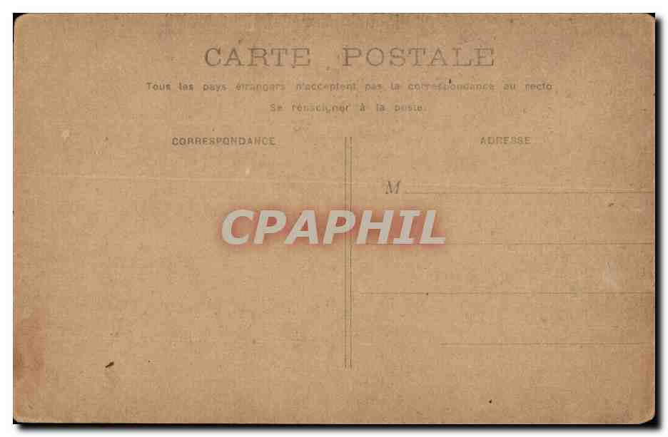 CPA Fantaisie Femme couple — Verso